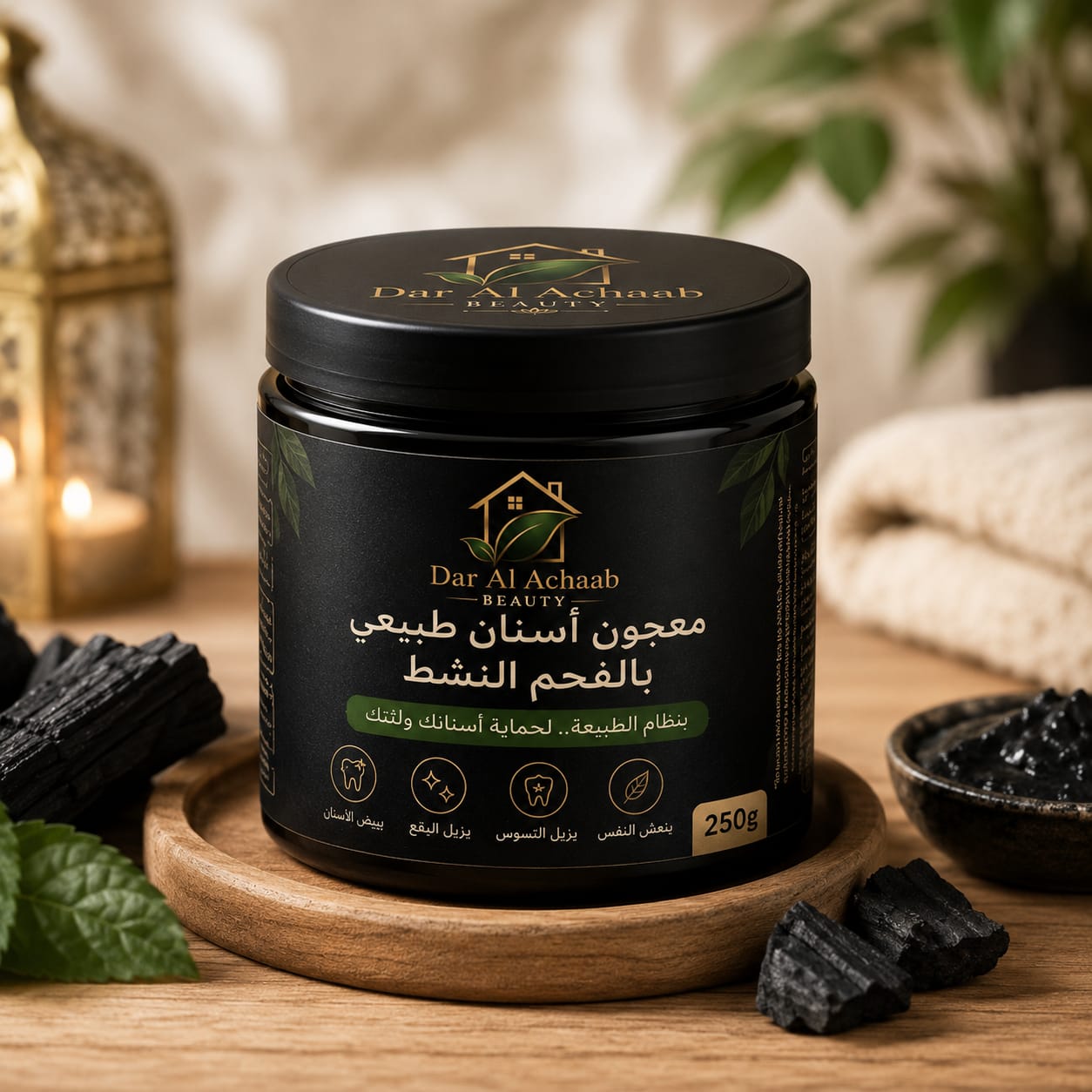 Natural Activated Charcoal Toothpaste